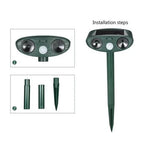 Chandni Ultrasonic Solar Deer Repeller – Motion Sensor Animal Deterrent for Garden & Yard