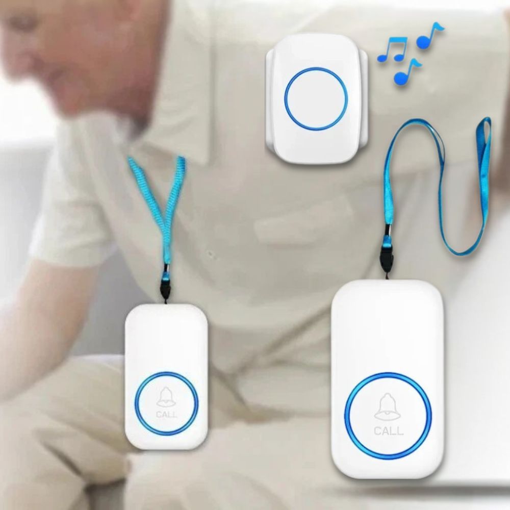 Chandni Wireless Elderly Call Button Pager Watch