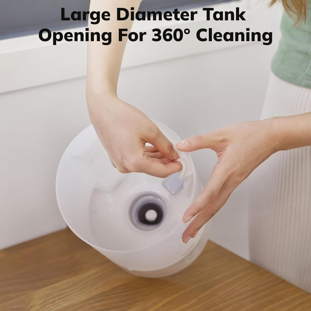 Chandni Ultrasonic Cool Mist Humidifier – Large Room Air Humidifier by Pure Enrichment