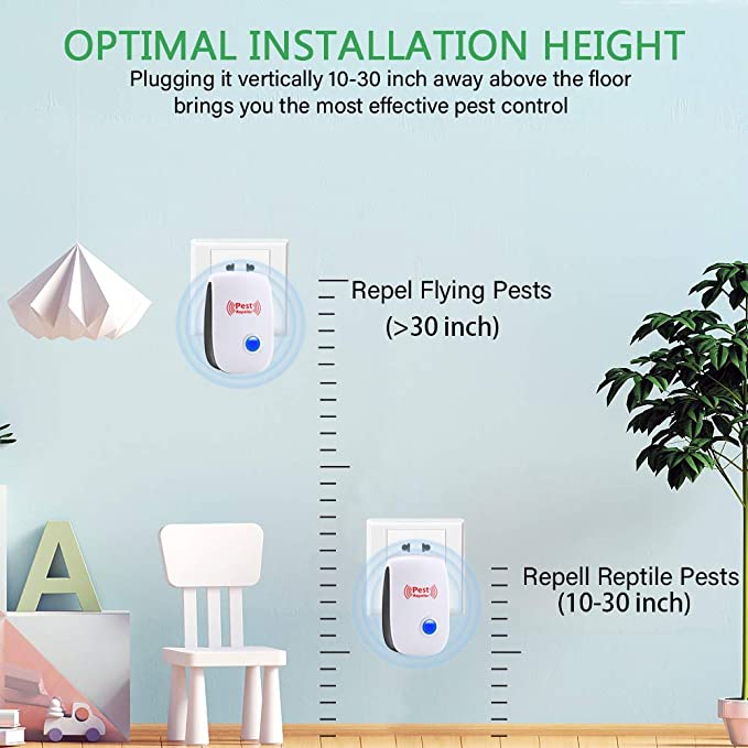Chandni Ultrasonic Rat Repeller – Plug-In Rodent Control Device for Home & Garage