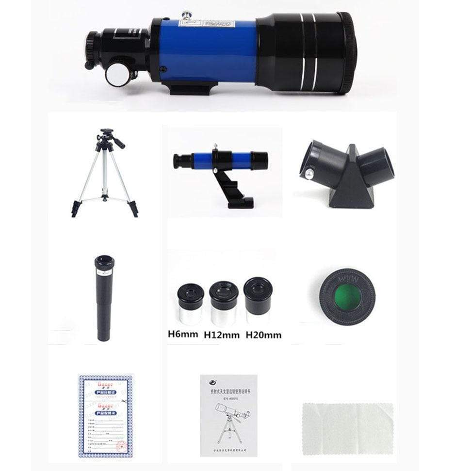Chandni Space Telescope Pro for Beginners Equipped with 150X magnification and 3X Barlow lens Blue
