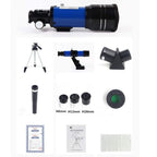 Chandni Space Telescope Pro for Beginners Equipped with 150X magnification and 3X Barlow lens Blue