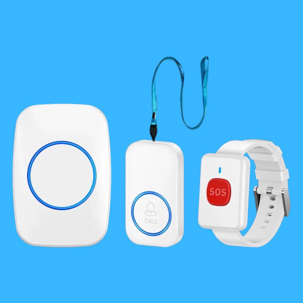 Chandni Wireless Elderly Call Button Pager Watch