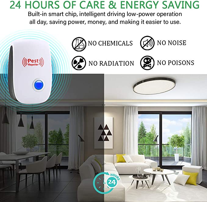 Chandni Ultrasonic Rat Repeller – Plug-In Rodent Control Device for Home & Garage