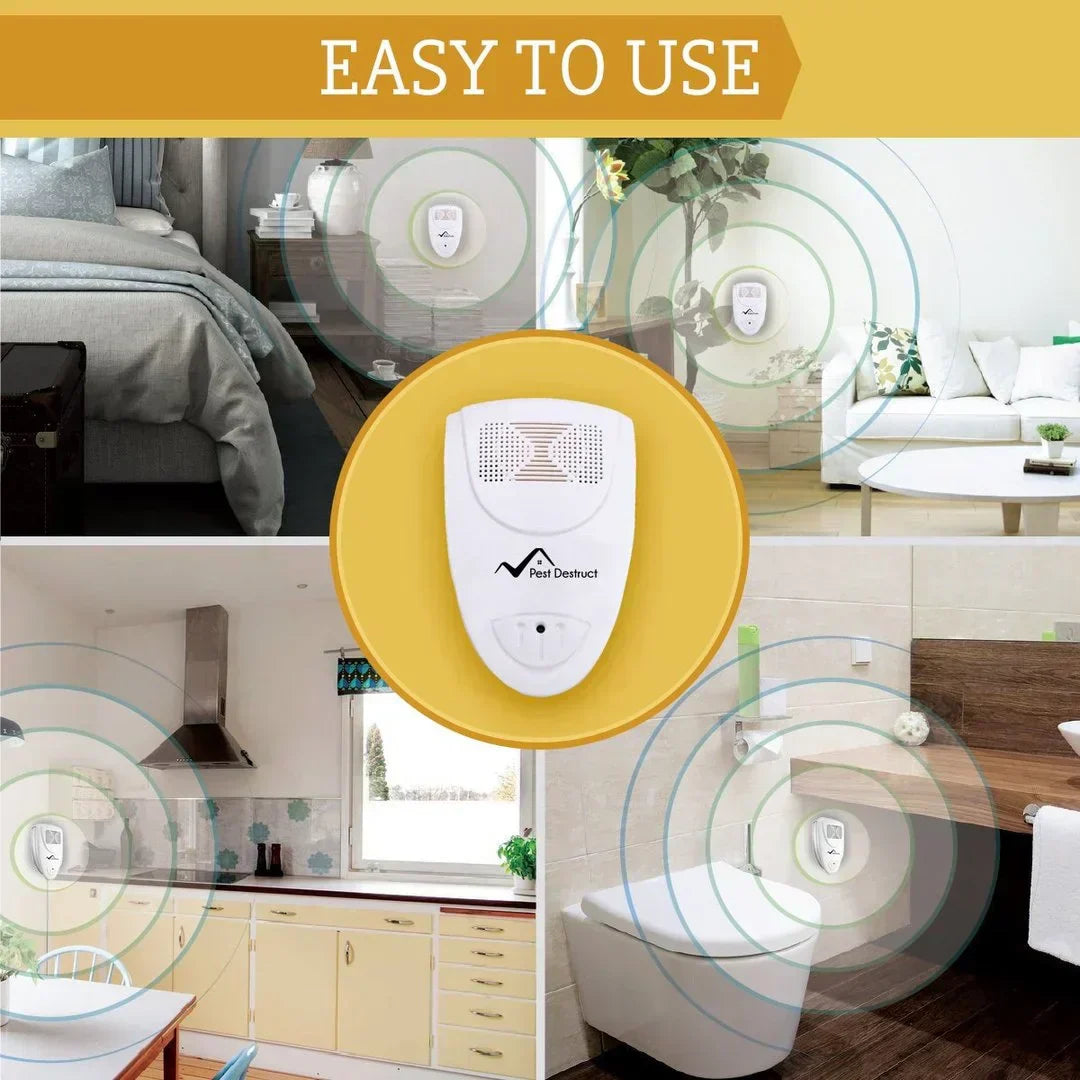 Chandni Ultrasonic Bed Bug Repeller – Non-Toxic Plug-In Pest Control Device