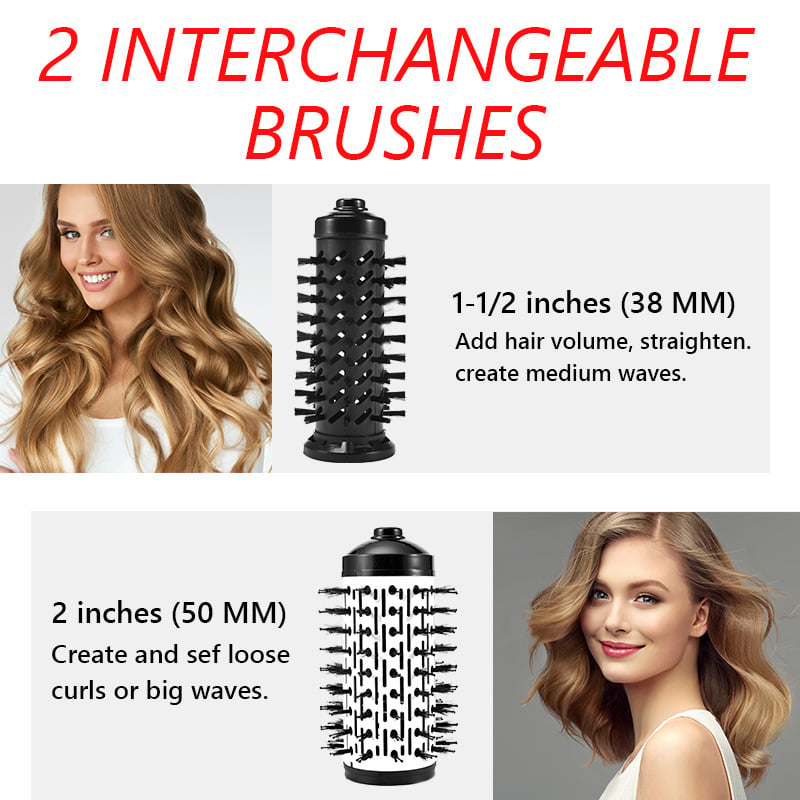 Chandni StyleMaster | 3-in-1 Rotating Hot Air-Hair Styler and Dryer