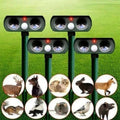 Chandni Solar-Powered Ultrasonic Animal Repeller – Motion-Activated Pest Control for Garden, Lawn & Yard