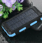 Chandni Solar Power Bank – 500000mAh Portable Waterproof Outdoor Charger with Dual USB & LED Light