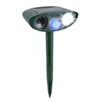 Chandni Solar Powered Ultrasonic Rabbit Repeller – Humane Garden Protection with Flashing Light