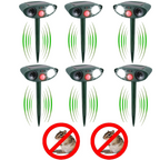 Chandni Solar Ultrasonic Chipmunk Repeller – Outdoor Rodent Deterrent Device