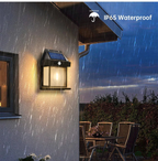 Chandni Solar Wall Lamp Outdoor, Set of 2
