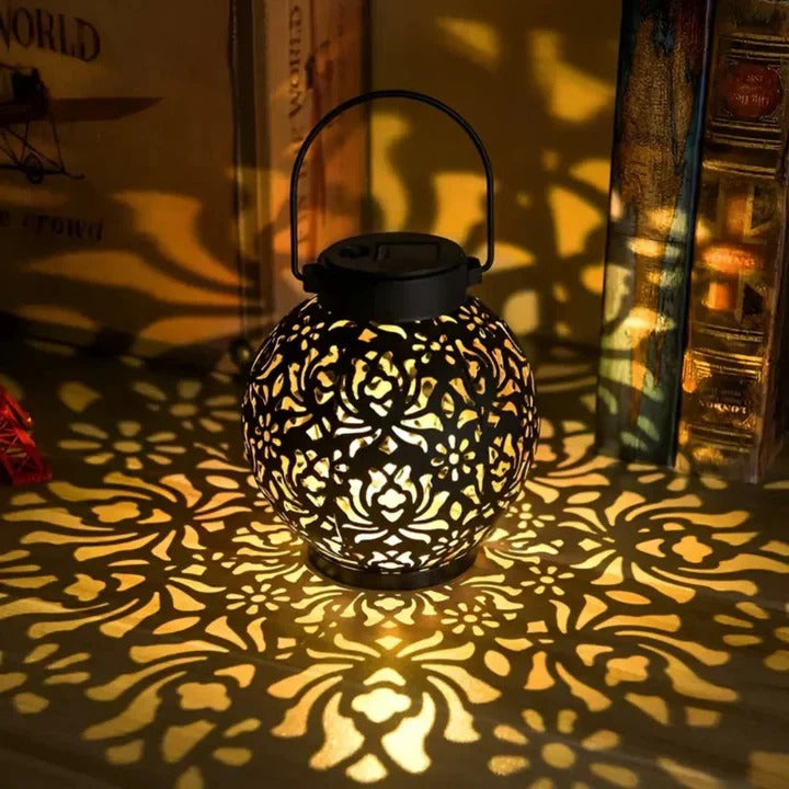 Chandni Weatherproof LED Solar Pendant Light