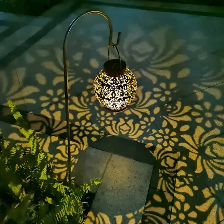Chandni Weatherproof LED Solar Pendant Light