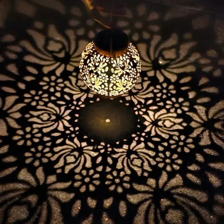 Chandni Weatherproof LED Solar Pendant Light