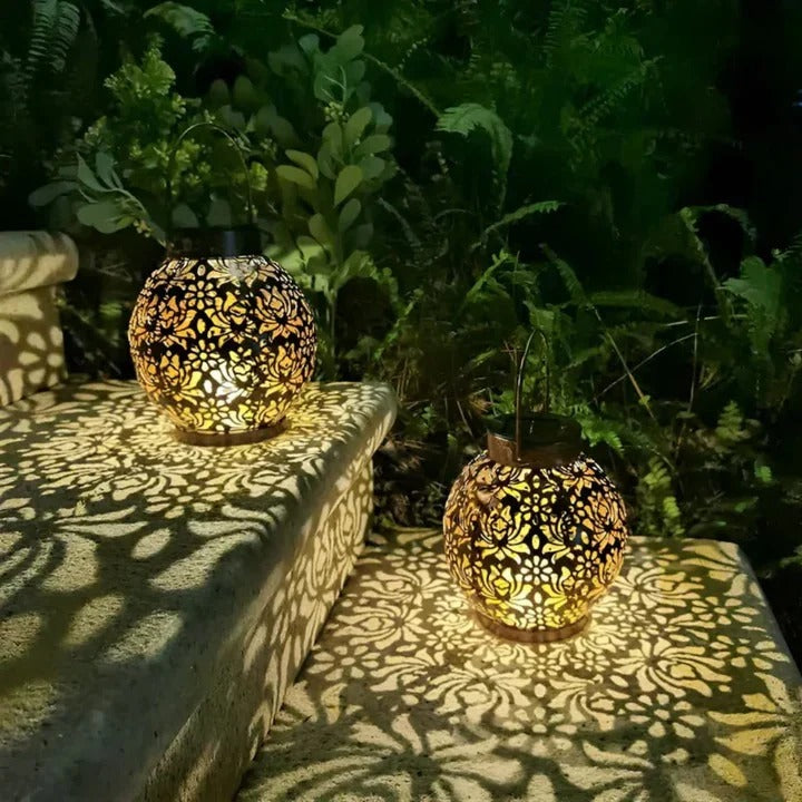 Chandni Weatherproof LED Solar Pendant Light