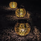 Chandni Weatherproof LED Solar Pendant Light
