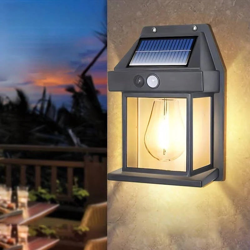 Chandni Solar Wall Lamp Outdoor, Set of 2