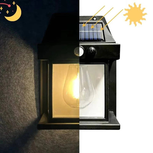 Chandni Solar Wall Lamp Outdoor, Set of 2