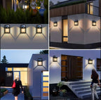 Chandni Solar Wall Lamp Outdoor, Set of 2