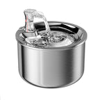 Chandni Stainless Steel Cat Water Fountain with Filter and Sensor