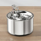 Chandni Stainless Steel Cat Water Fountain with Filter and Sensor