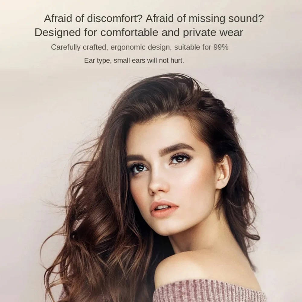 Chandni Wireless Hidden Invisible Earbuds