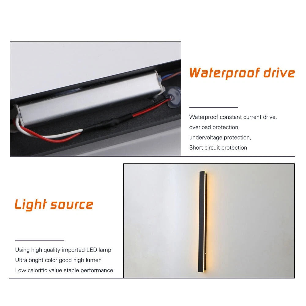 Chandni Ultra Modern Outdoor Wall Lights Sconce