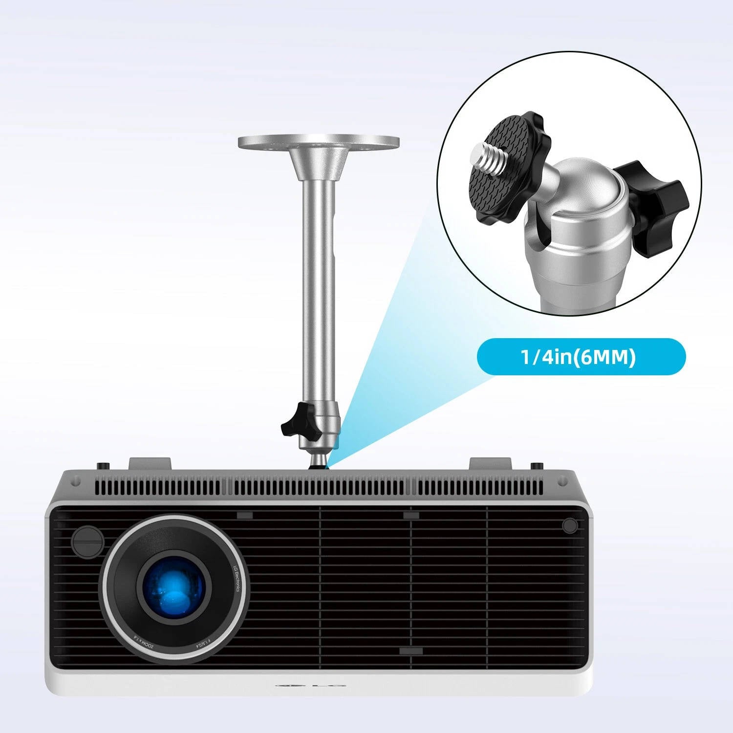 Chandni Universal Aluminium Projector Ceiling Mount