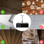 Chandni Universal Aluminium Projector Ceiling Mount