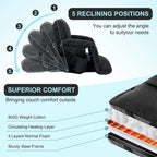 Chandni Stadium Seat with Heat & Back Support – Portable Padded Bleacher Cushion Chair