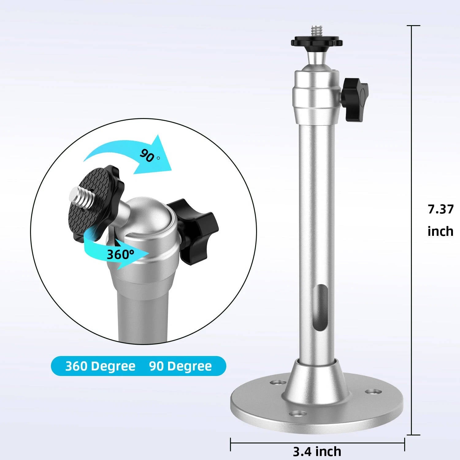 Chandni Universal Aluminium Projector Ceiling Mount