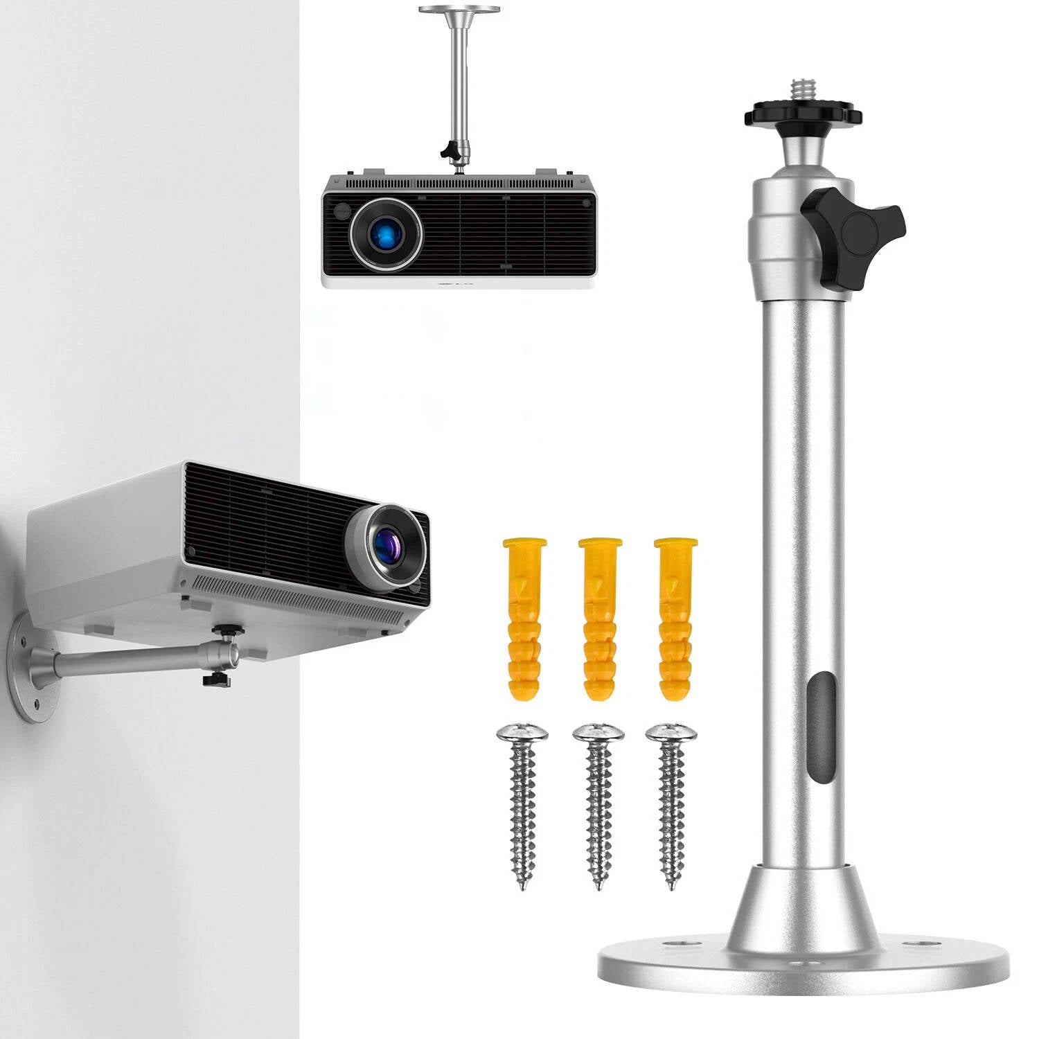 Chandni Universal Aluminium Projector Ceiling Mount