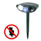 Chandni Solar Ultrasonic Dog Repeller – Motion-Activated Outdoor Animal Deterrent