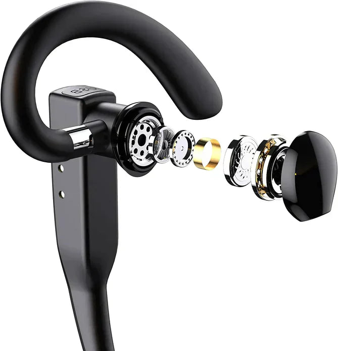 Chandni Trucker Dual Mic Wireless Bluetooth 5.1 Noise Cancelling Headset/Earpiece