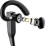 Chandni Trucker Dual Mic Wireless Bluetooth 5.1 Noise Cancelling Headset/Earpiece