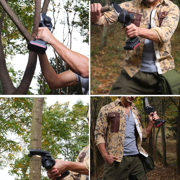 Chandni Upgraded 24V Mini Chainsaw (Two Batteries)