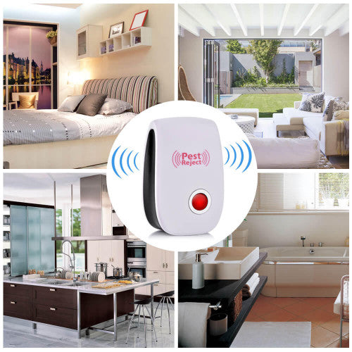 Chandni Ultrasonic Pest Repeller – Plug-In Insect & Rodent Repellent for Indoor Use