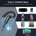 Chandni Trucker Dual Mic Wireless Bluetooth 5.1 Noise Cancelling Headset/Earpiece